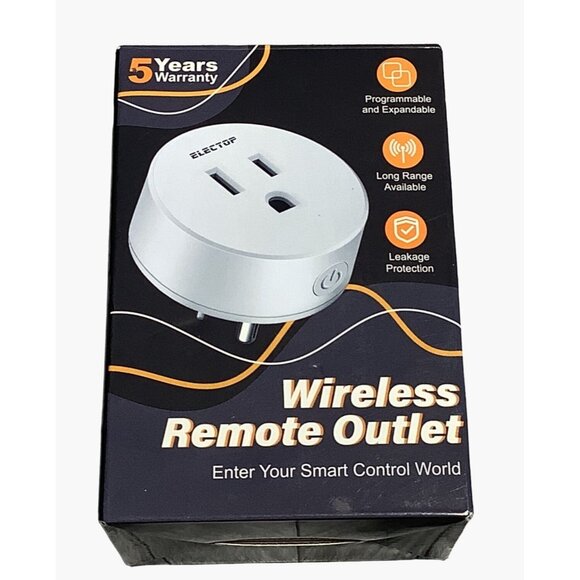 Remote Control Outlet 15A/1500W Wireless Outlet Power Switch SW-CK1&SW-R05 - Picture 7 of 11